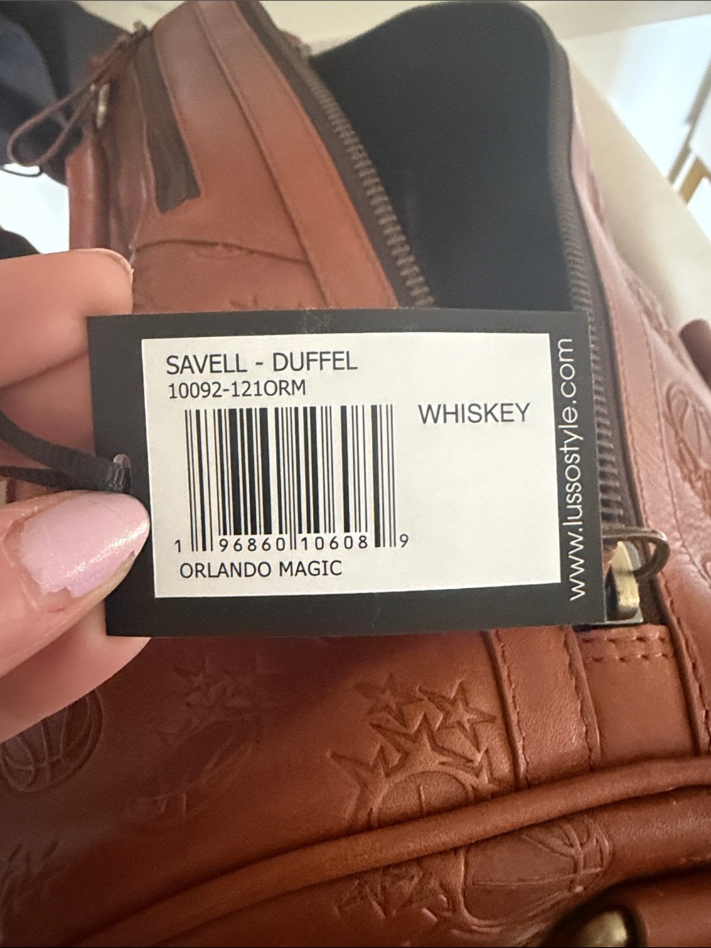 Savell Whiskey Duffel Bag - Savell